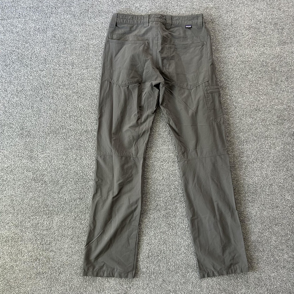 Patagonia Quandary Pants Mens 30x31 Grey Hiking Outdoor Stretch Nylon - Picture 2 of 14